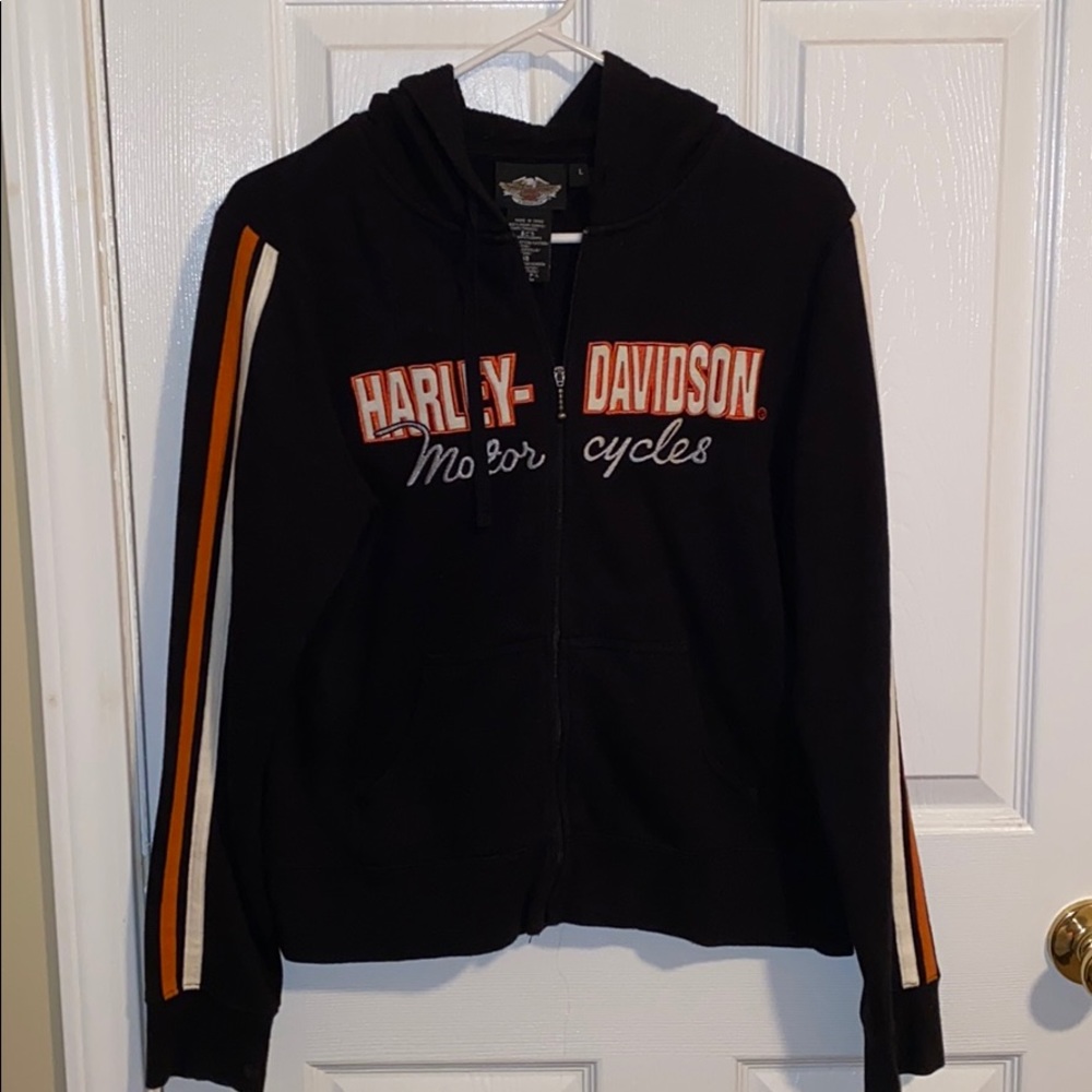 Harley Davidson zip fleece